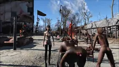 play Extreme BDSM Mode in Fallout 4 mit sexy Teen Brewrunette