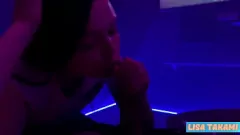 play 18 Jahre alte zierliche Brünette Lisa Takami in intensiven POV -Blowjob -Pornos